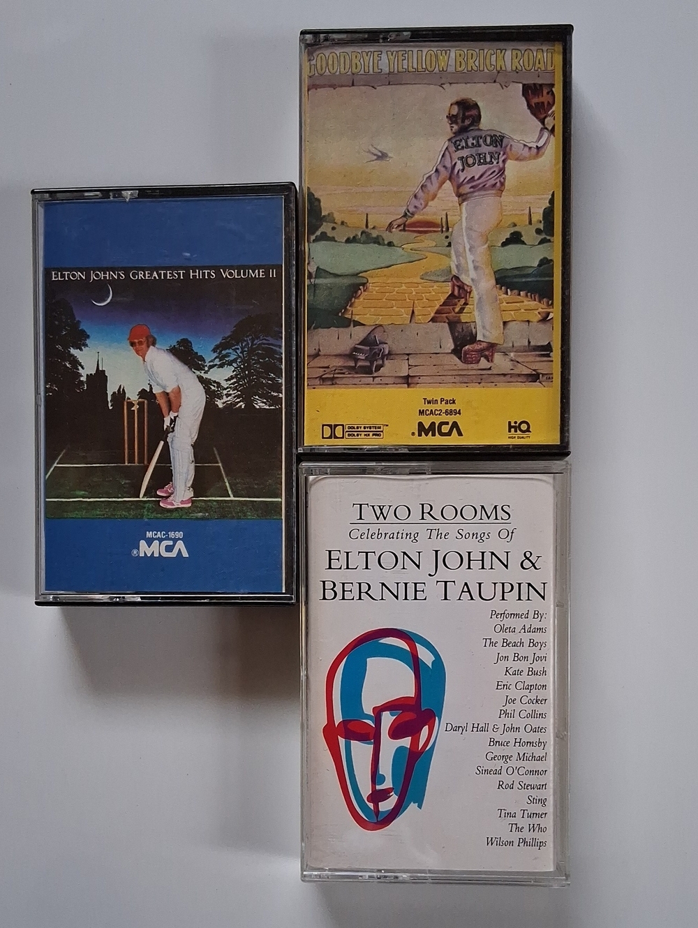 Elton John - 3 Cassette Tape Collection